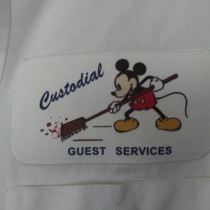 Mickey Mouse custodial guest service vintage